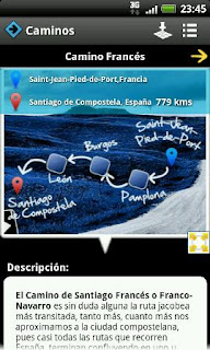 Apps para el movil del Camino de Santiago