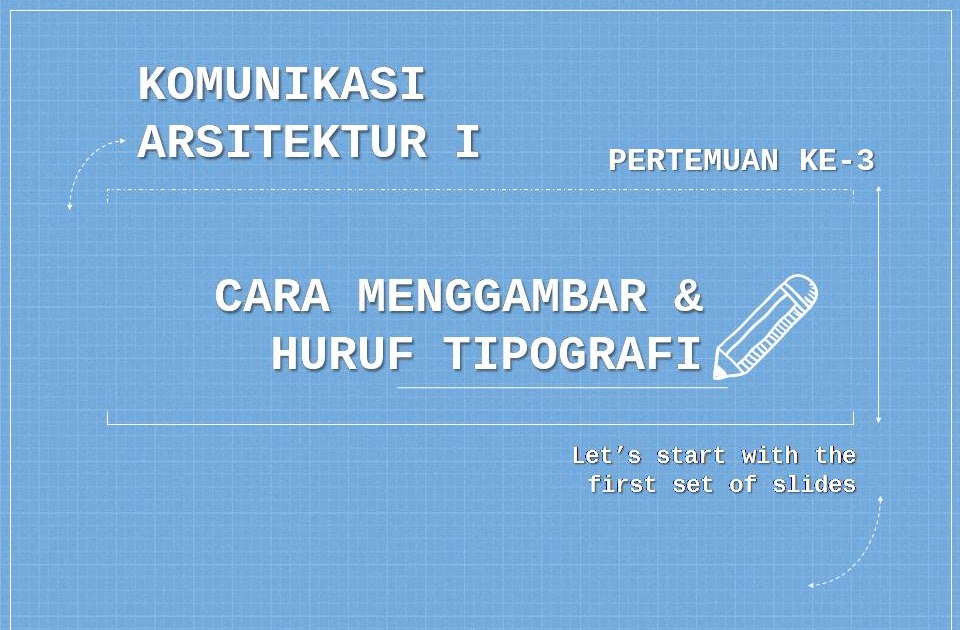 contoh teknik komunikasi arsitektur