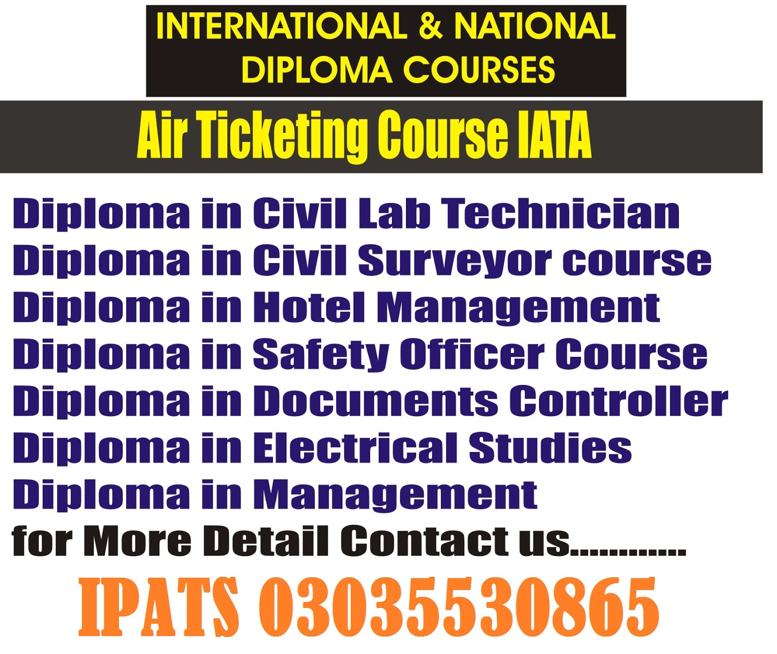 Govt Certifications and diplomas approved Ministry Embassies