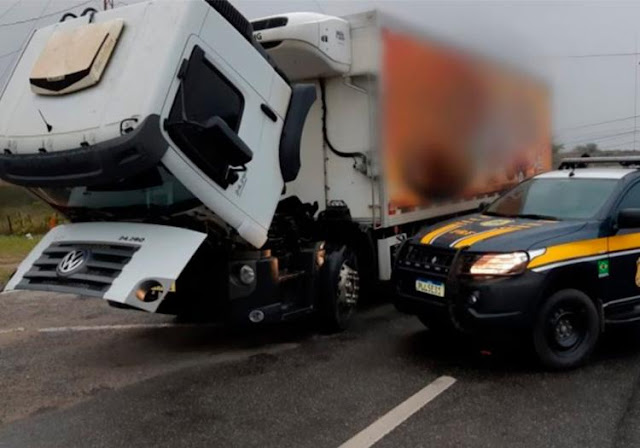 Caminhão roubado em 2017 é recuperado pela PRF em Jequié