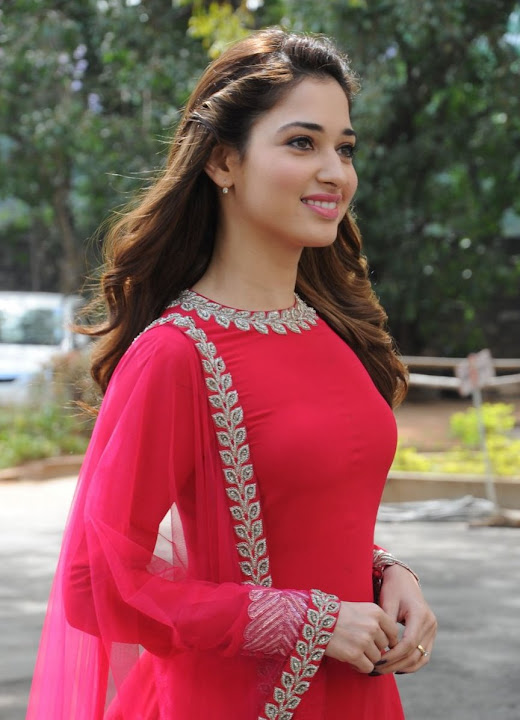 Tamanna At Bengal Tiger Press Meet
