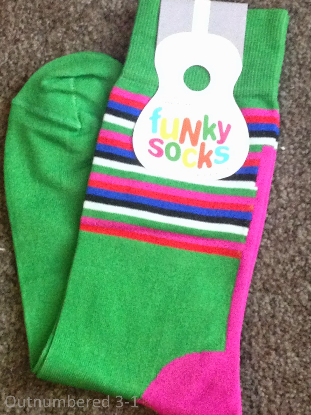 BLACKSOCKS' Funky Socks are the New Black Outnumbered 3 to 1