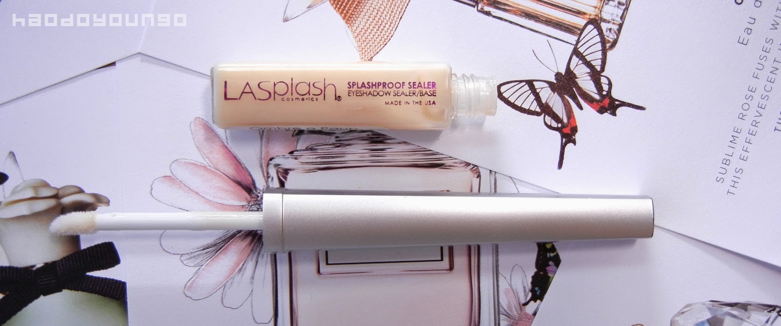 Review and Swatches LASplash Cosmetics Splashproof Sealer haodoyoungo