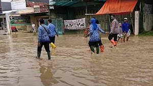 Akibat Semalam Curah Hujan Ekstrem, Sejumlah Desa di Ketanggungan Brebes Alami Banjir