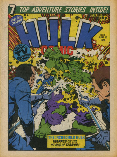 Steve Does Comics: June 20th, 1979 - Marvel UK, 40 years ago this week.