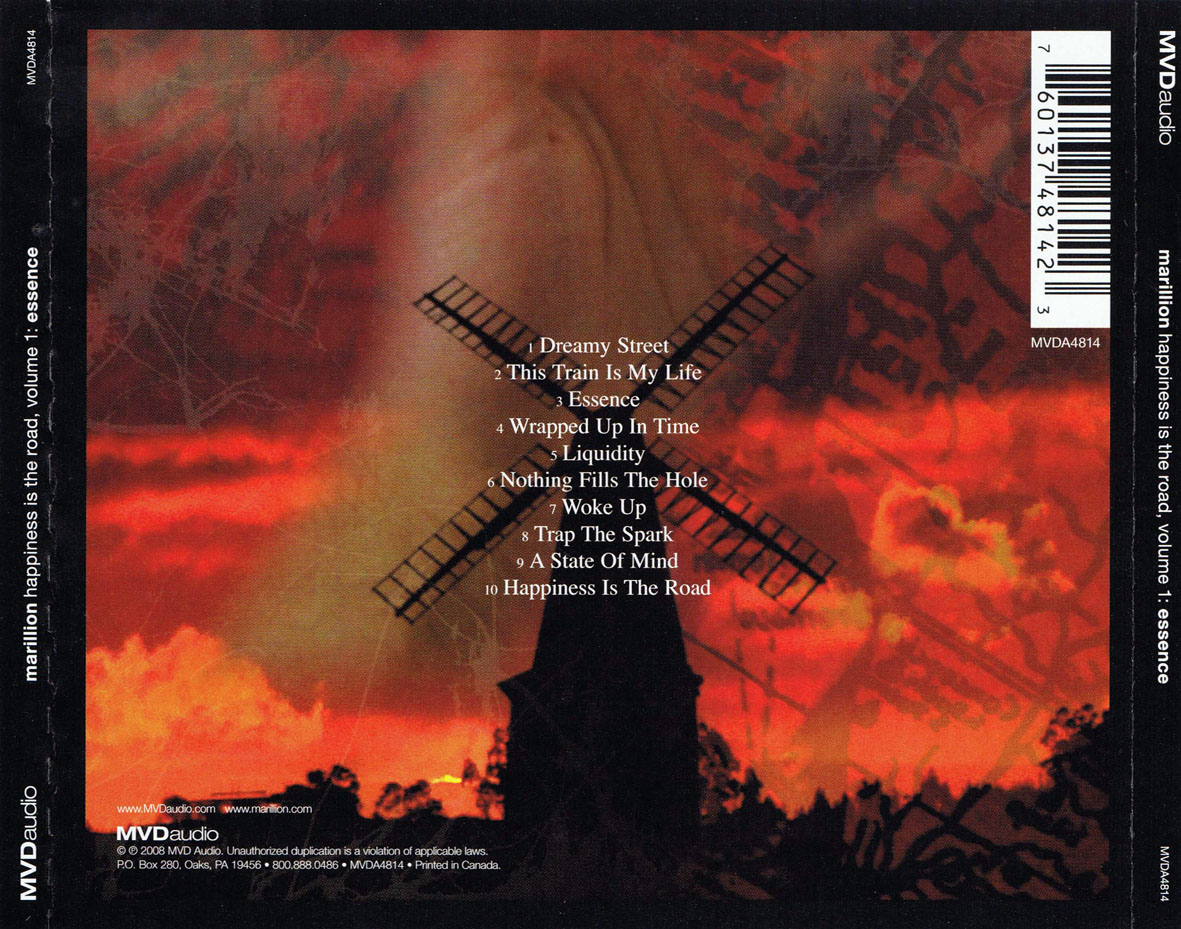 Classic Rock Covers Database Marillion Happiness Is the Road (2008)
