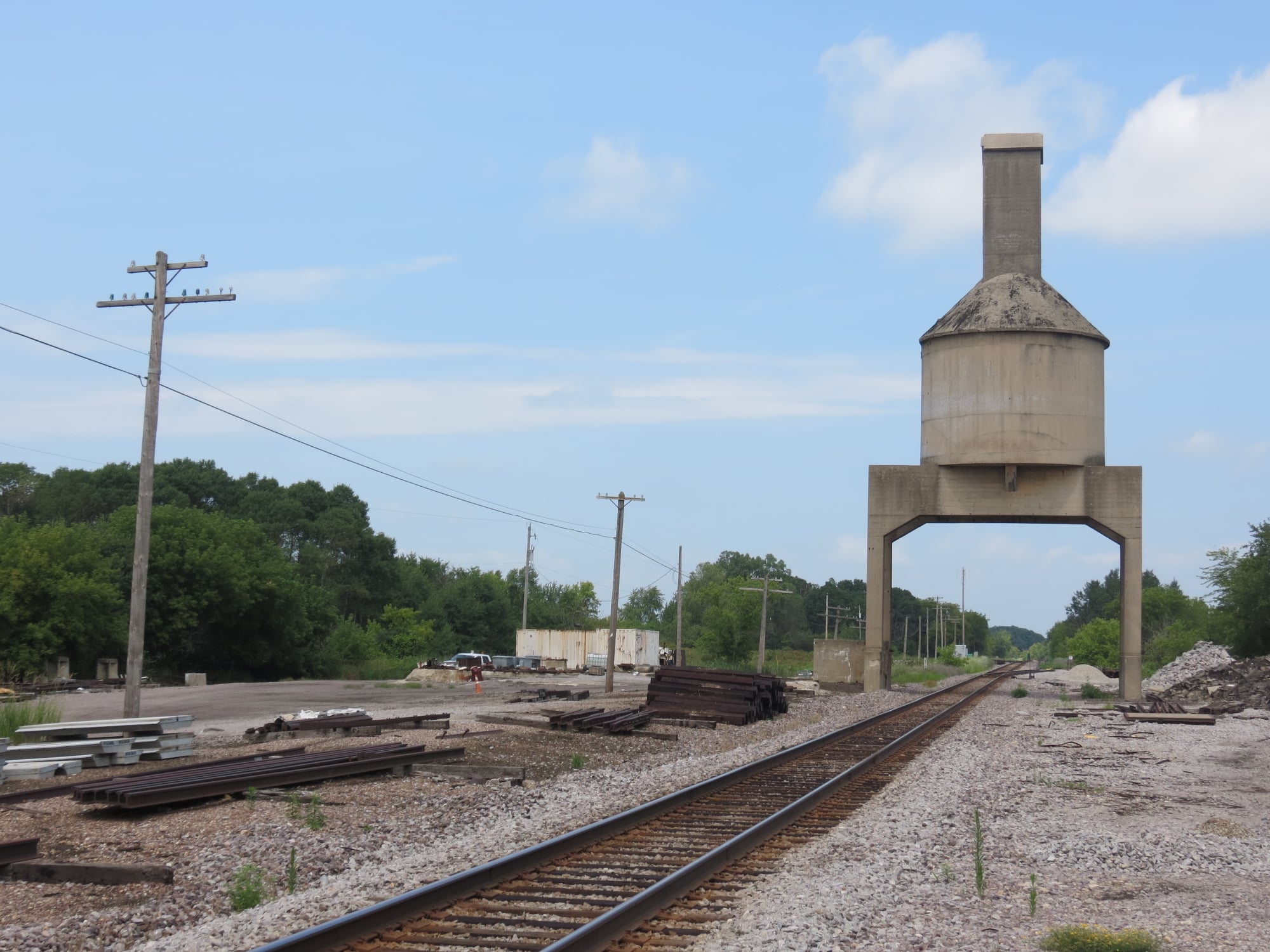 Towns and Nature Clyman, WI C&NW Coaling Tower