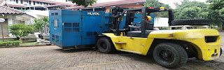 Rental Forklift 10 Ton di Ciracas