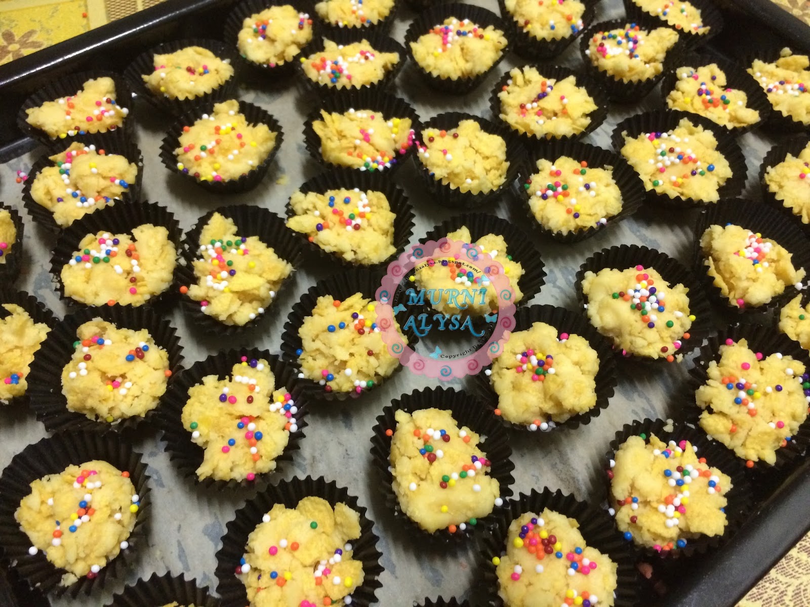 Resipi Biskut Cornflakes Rangup Dan Sedap Coretan Murni Alysa