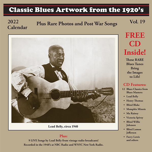 That Devil Music On The Shelf Blues Images 2022 Calendar w/CD!