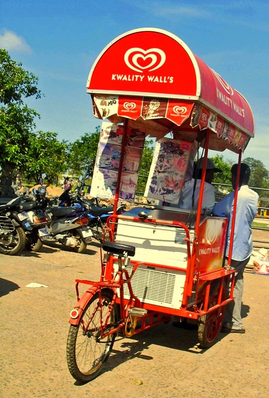 Stock Pictures Ice cream vendor carts
