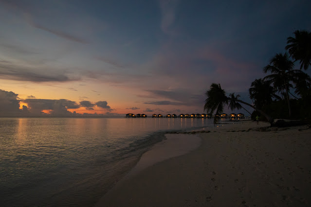 Resort Amari Havodda Maldive-sunset