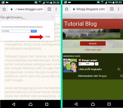 tampilan blog Tutorial Lengkap Cara Membuat Blog Sendiri Di Hp Android Dengan Mudah Lengkap Dengan Gambar