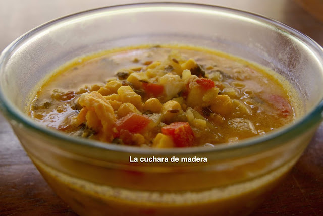 Caldo Cilantro, Caldo De Millo Ó Caldo De Papas
