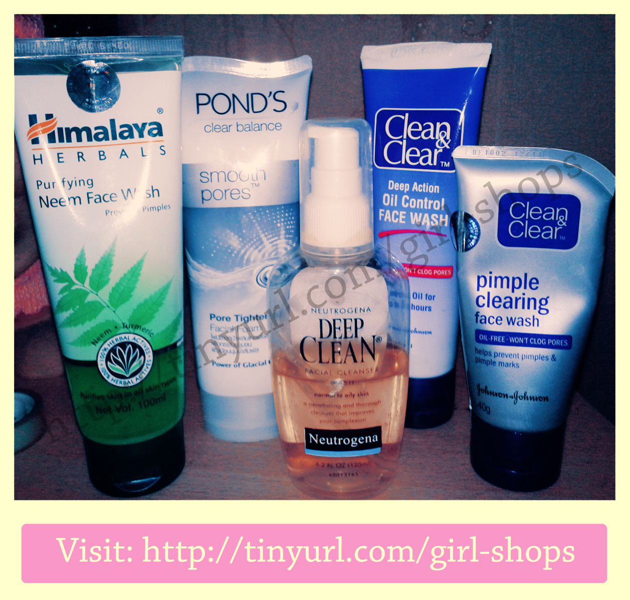 Justifying Shopaholism.... Oily Skin friendly Face Washes