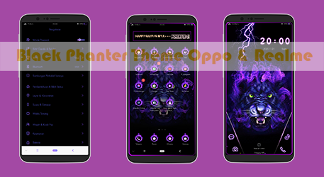 Theme Oppo ColorOs Tembus Aplikasi Full Pack