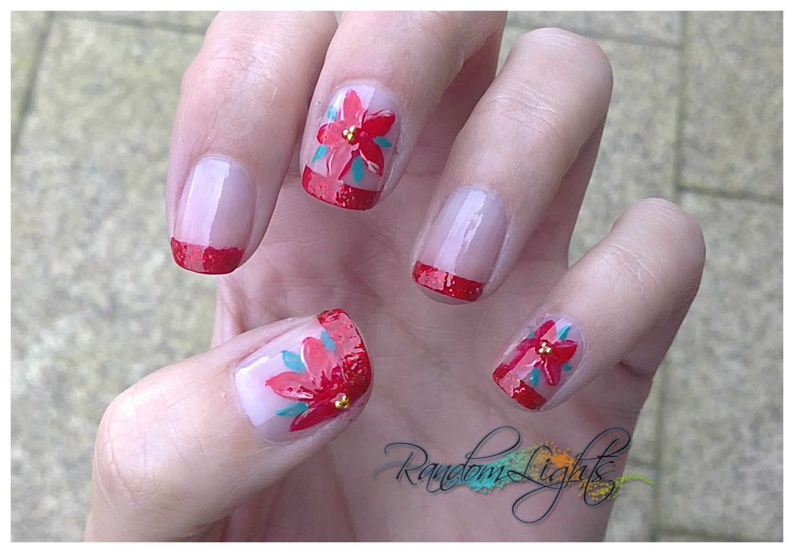RandomLights: Manicuras navideñas.