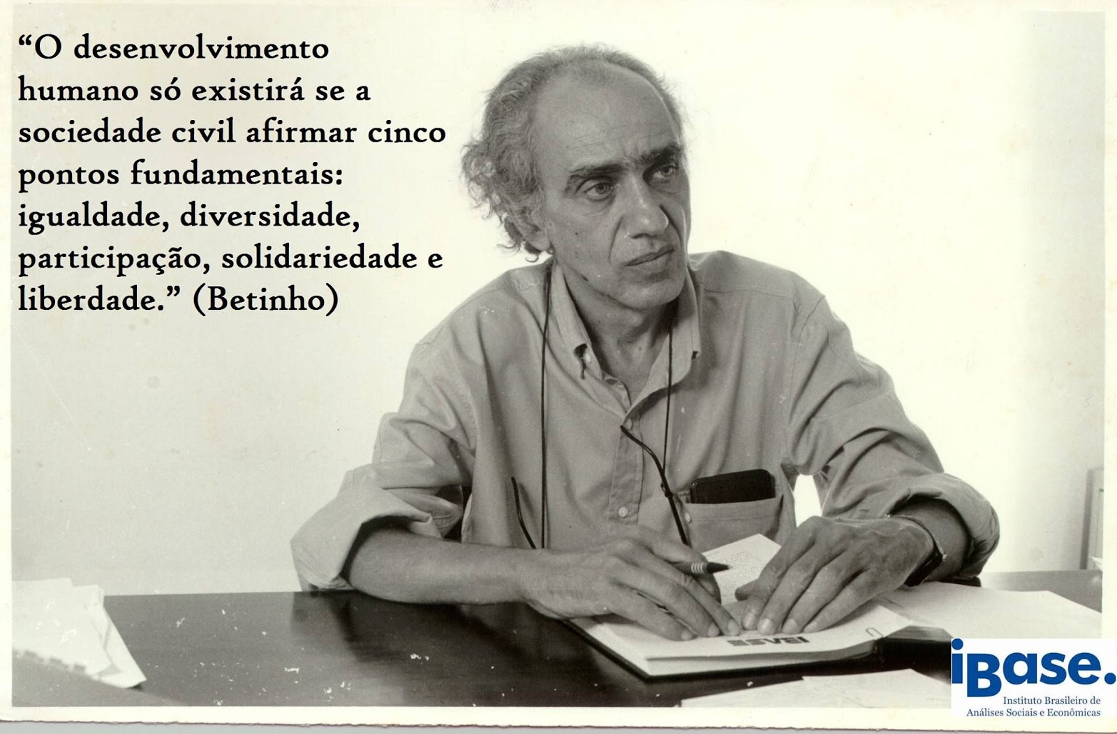 Jornal Frutos da Luta Conheça a história de Herbert de Souza Jornal Frutos da Luta Conheça a história de Herbert de Souza
