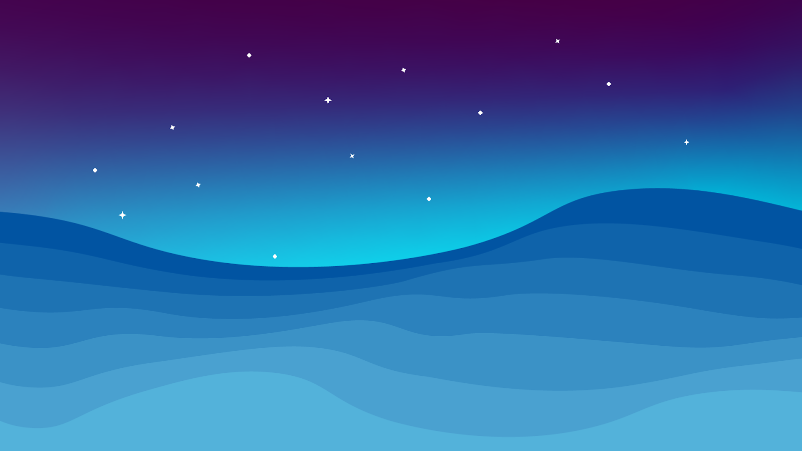 Simple ocean night blue wallpaper HD 4k 8K - Heroscreen