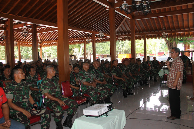 Kodim Sragen Apelkan Danramil dan Babinsa di Dayu Park