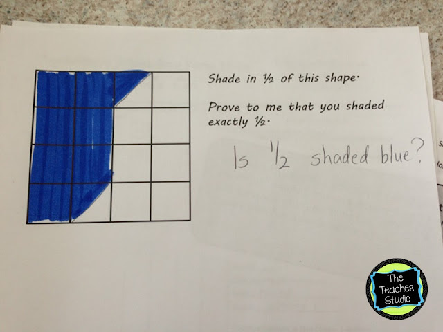 Build deep fraction understanding, explain math thinking, critiquing reasoning, fraction misconceptions, fraction lessons, fraction resources, fraction activities, fraction unit, teaching fractions, grade 3, grade 4, grade 5, equivalent fractions, standards for mathematical practice, fourth grade fractions, third grade fractions