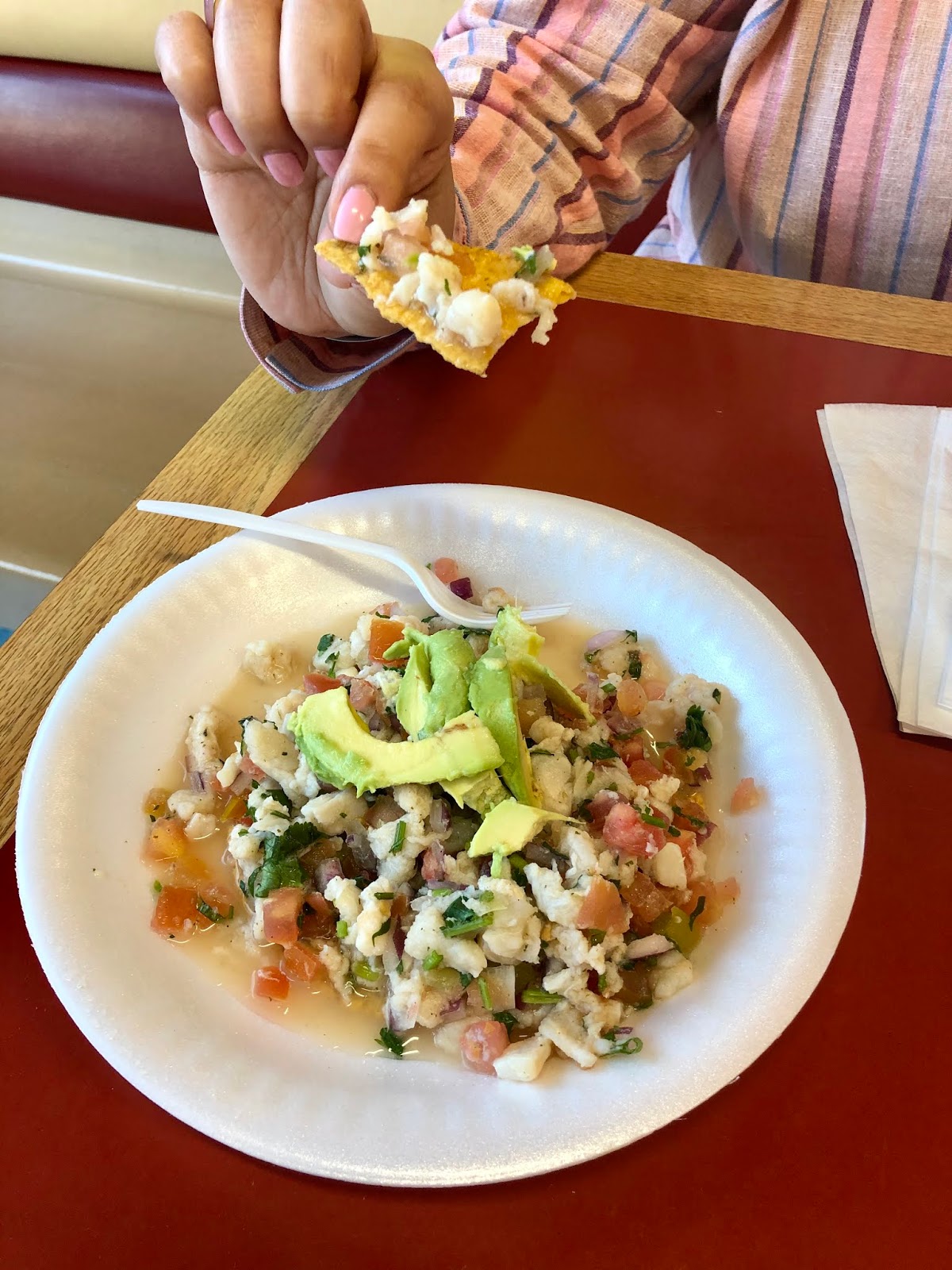 Tacos Ensenada in Highland Park LA (in a strip mall that gentrification