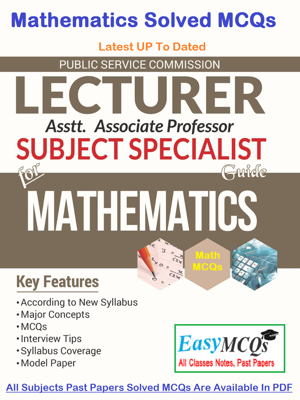 Lecturer Mathematics PDF Guide For Competitive Exams