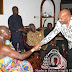 Steve Harvey Meets Otumfuo & Ex-President Kufuor