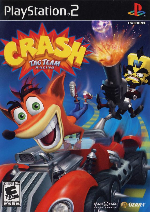 Crash Tag Team Racing (USA) PS2 ISO