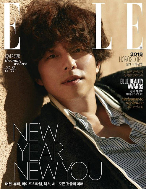 孔劉 ELLE KOREA 2018年1月號刊 內容專訪翻譯