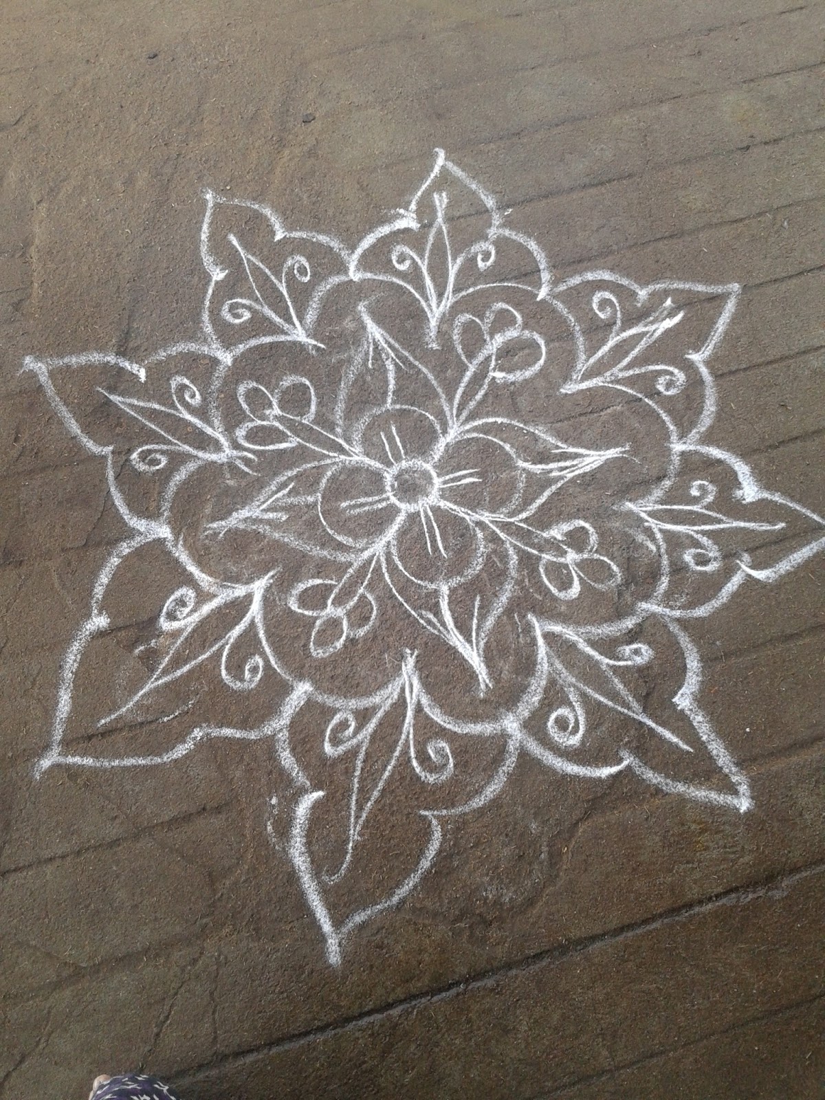 Simple Rangoli Kolam Collections by Kayal