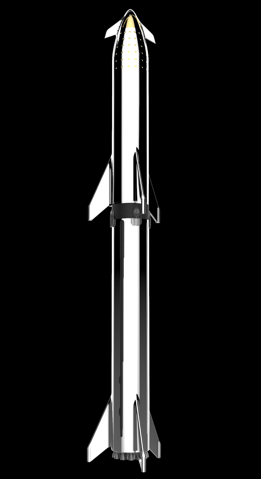 SpaceX Super Heavy block 1 will have landing legs as