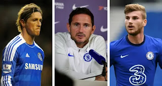 Frank Lampard has refused to compare Timo Werner to Fernando Torres struggles at Chelsea.