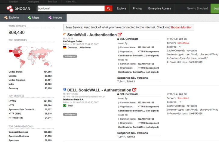 sonicwall firewall