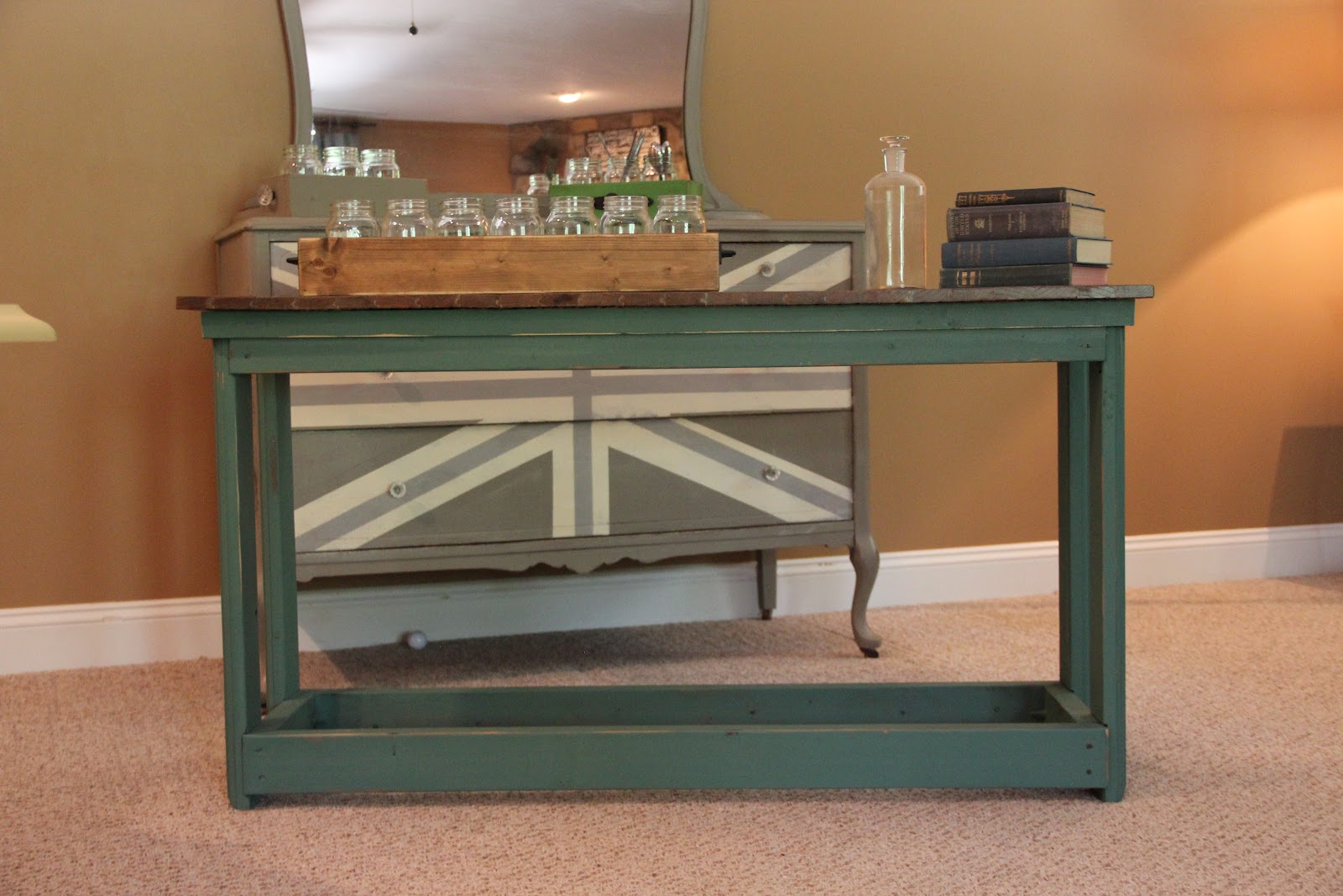 Funky Junk: Rustic Buffet Table