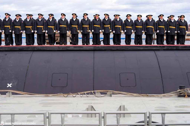El submarino nuclear silencioso Kazan entra en servicio en la Armada de Rusia