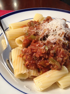Texicali Meat Sauce for Pasta