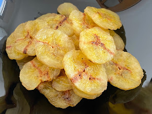 Chips de plátano en microondas | Cocina