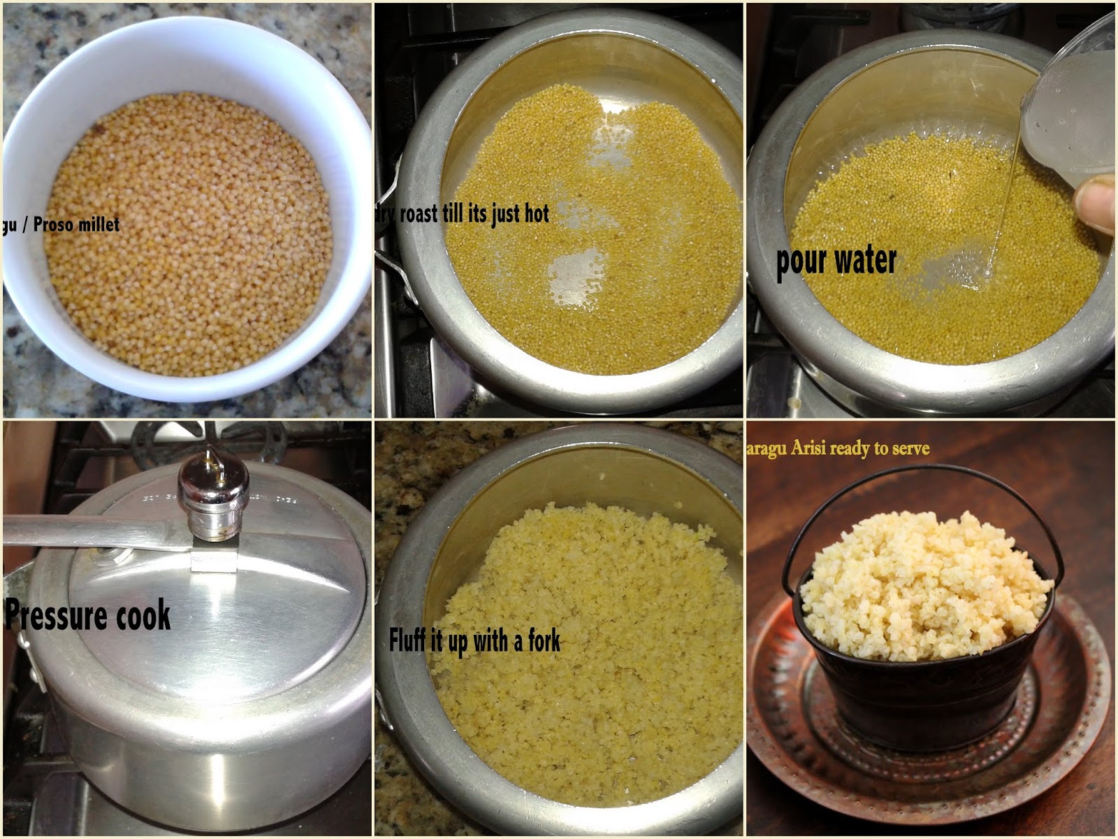 Sailaja Kitchen...A site for all food lovers! How to cook Pani Varagu