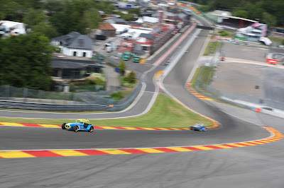 Daniel French - Caterham 270R - Eau Rouge Corner - Spa-Francorchamps, Belgium