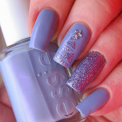 nail christmas tree nails polish designs xmas purple fun easy simple colour manicure