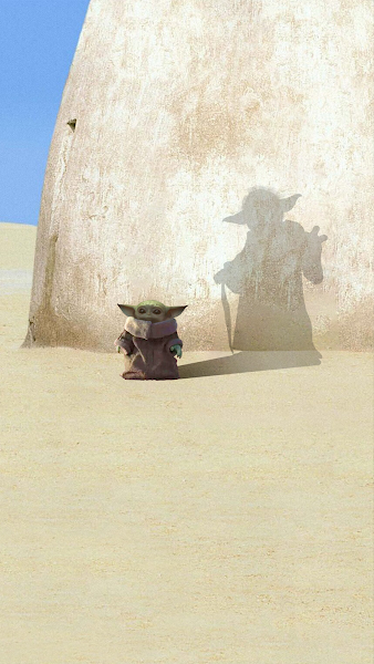 baby yoda the mandalorian wallpaper