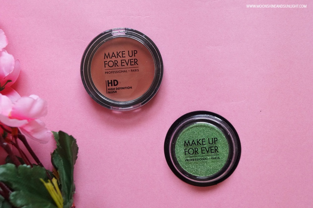 Make Up For Ever HD Blush & Artist Eye Shadow Review & Swatches