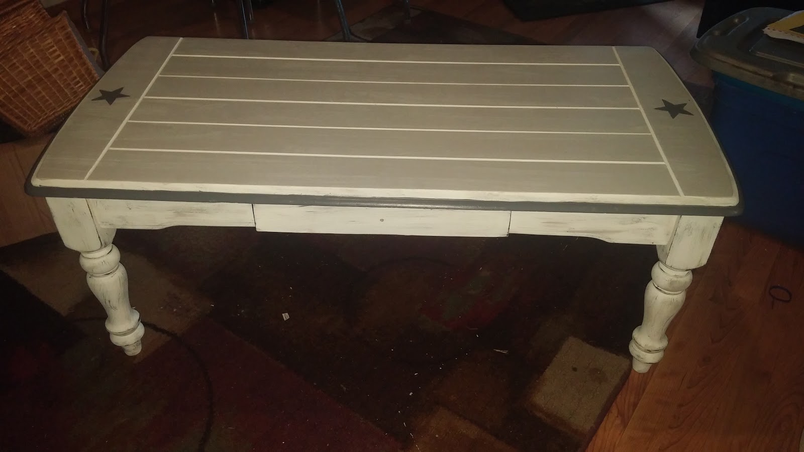 Gotta Have Projects Distressed Coffee Table without Sanding