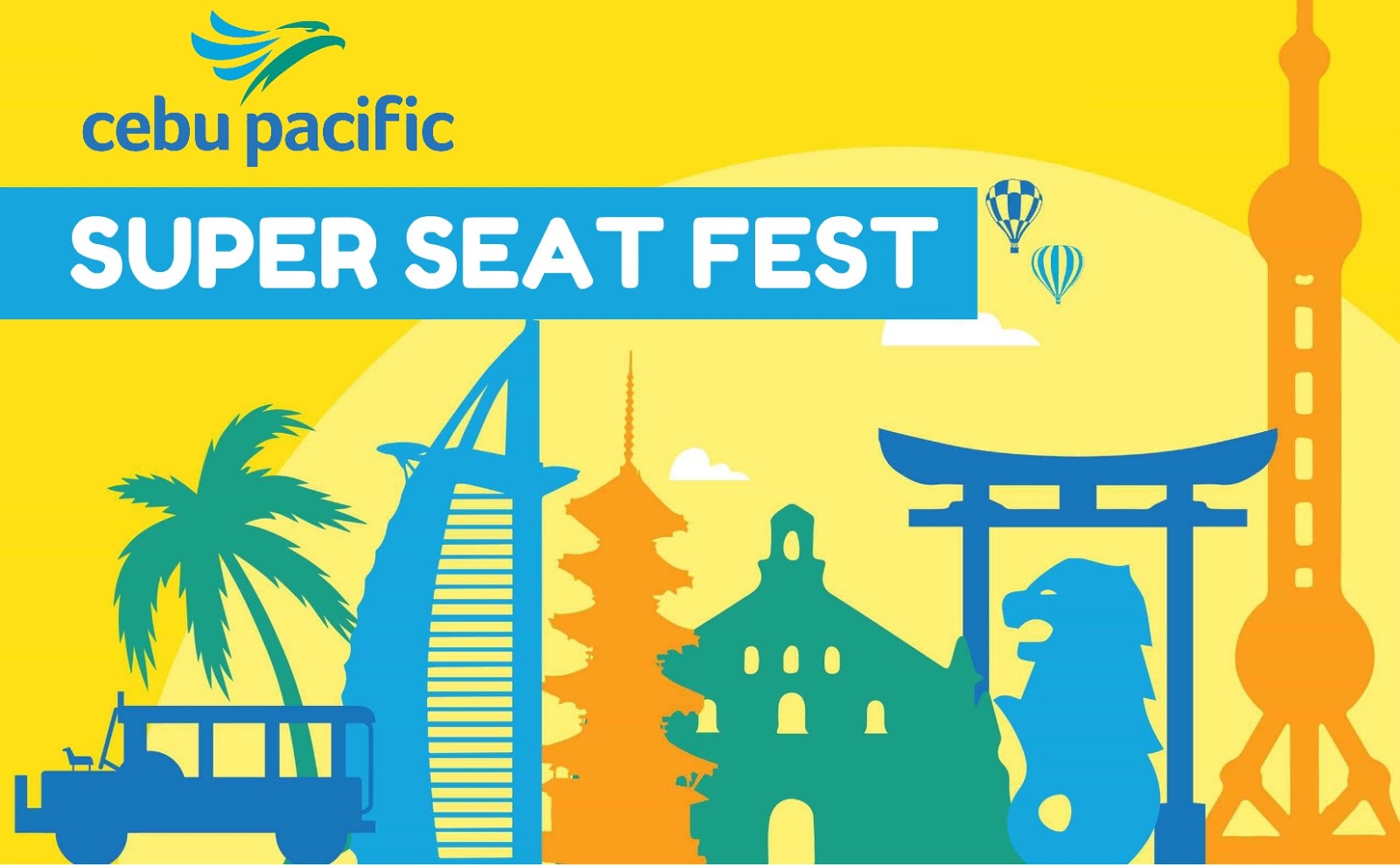 Cebu Pacific Air Super Seat Fest Eat Well. Travel Often