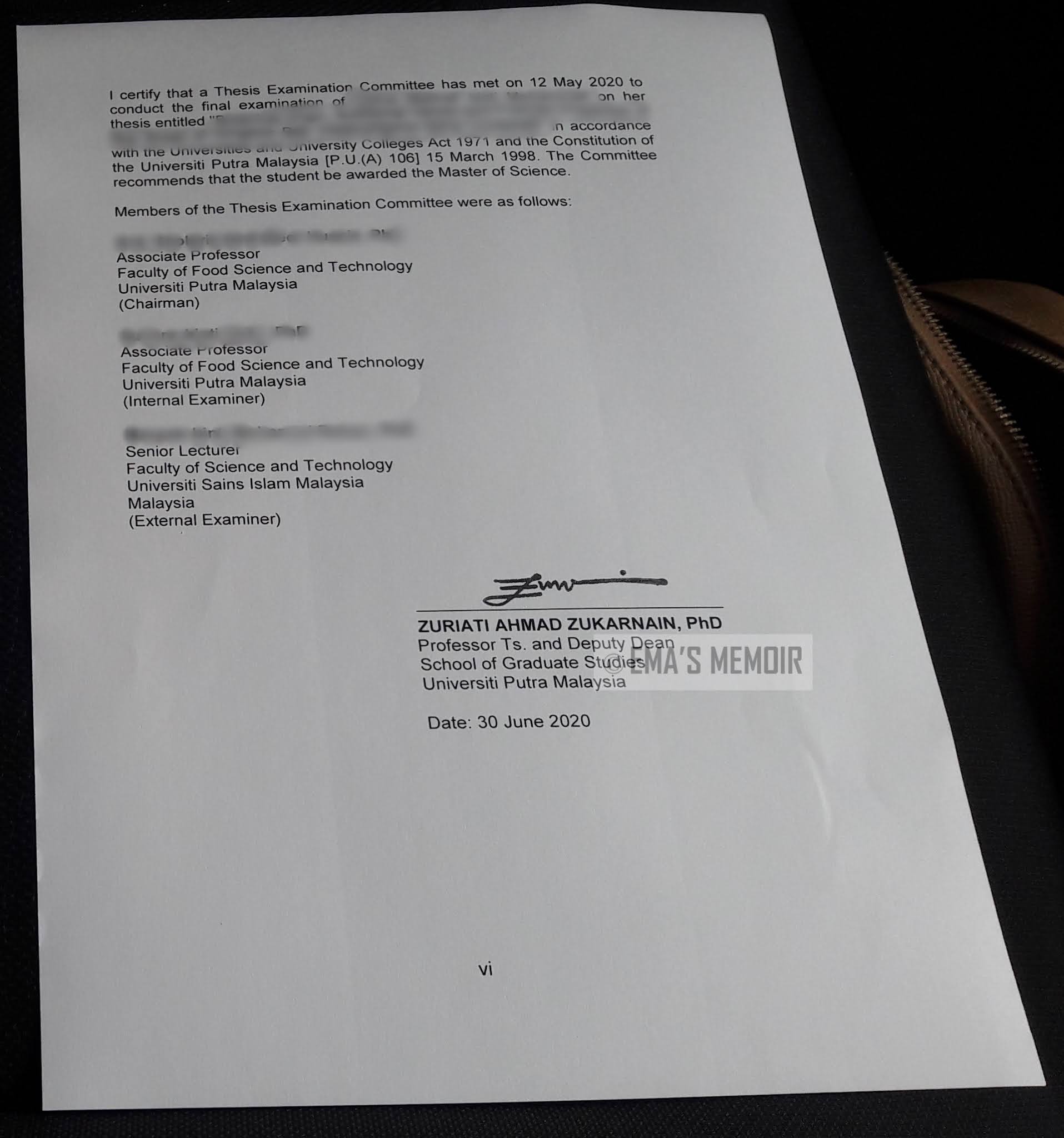 Upm latex thesis format picture