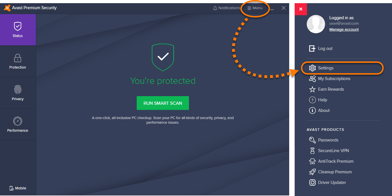avast blocking sites where to check avast blocking sites where to check