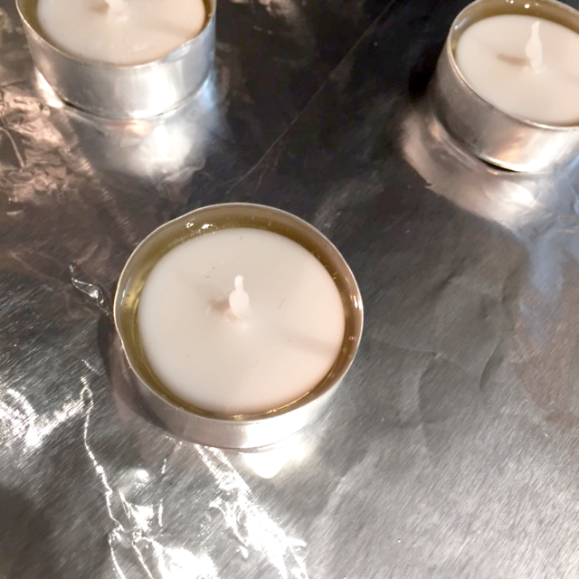 DIY Essential Oil Scented Tea Lights joyful.life
