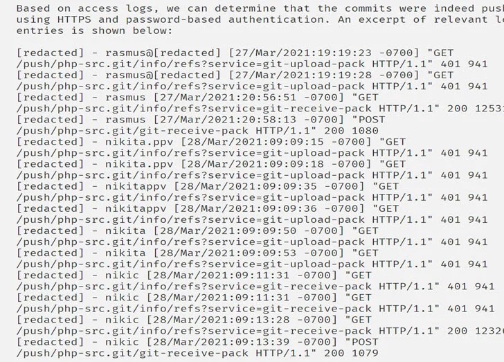 Cơ sở dữ liệu người dùng của trang web PHP đã bị tấn công trong cuộc tấn công mã nguồn gần đây