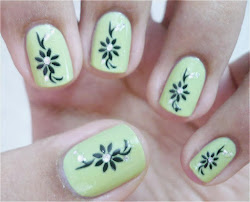 nail nails short designs simple nice easy cool idea flowers arts very latest polka dots tip pink step polish askideas